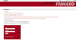 Desktop Screenshot of multiprint.multicop.ch